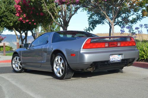 Acura nsx-t,3.2l v6,silver/black,6 speed manual