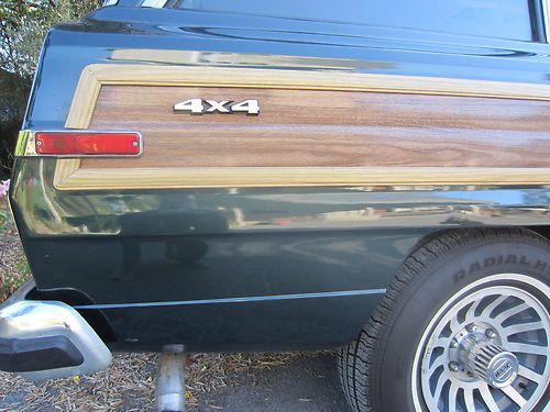 1991 grand wagoneer rare hunter green final edition