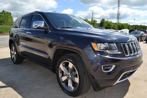 New 2014 jeep grand cherokee limited leather sunrf free ship/airfare kchydodge