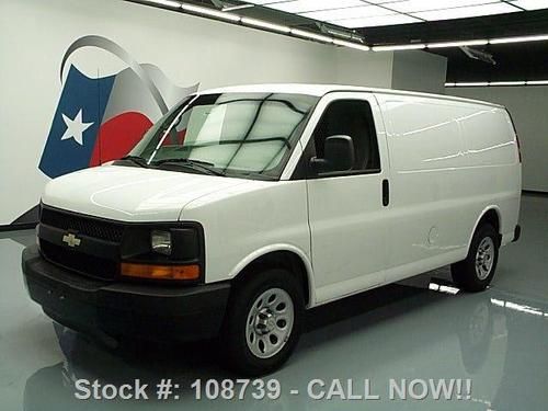 2010 chevy express cargo 4.3l v6 rear partition 70k mi texas direct auto