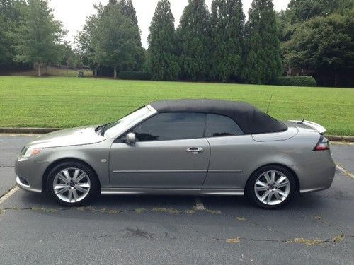 Stunning 2008 saab 9-3 aero convertible 2-door 2.8l  turbo v6