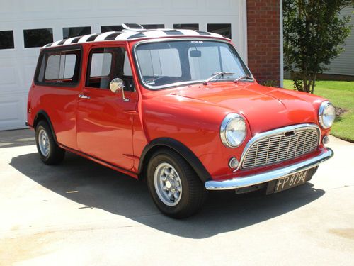 1961 austin mini estate wagon