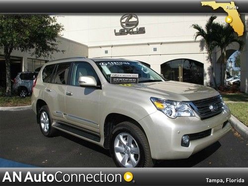 Lexus gx 460 4x4 w/ navigation &amp; sunroof &amp; factory certified