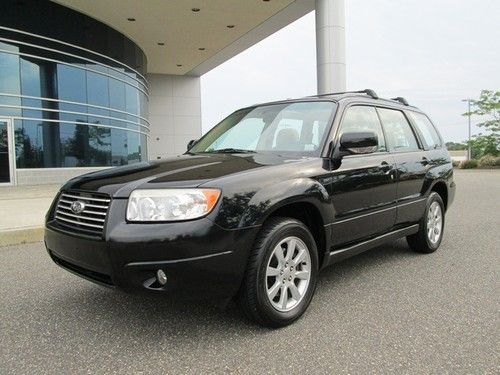 2006 subaru forester 2.5 x premium pkg. black loaded 1 owner