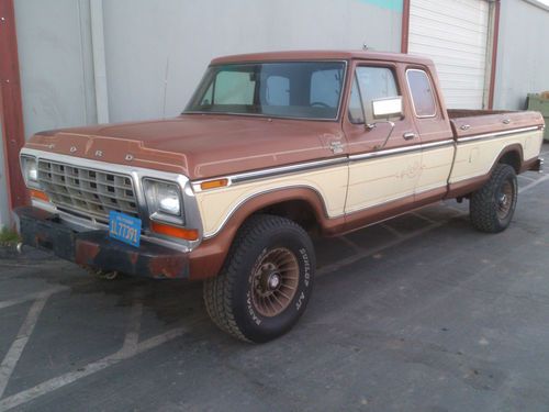 1978 f-250 super cab 4x4  xlt ranger lariat original low miles
