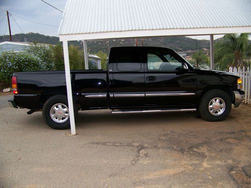 2002 gmc sierra 1500 sle 4 door extended cab 2/4 wheel drive loaded