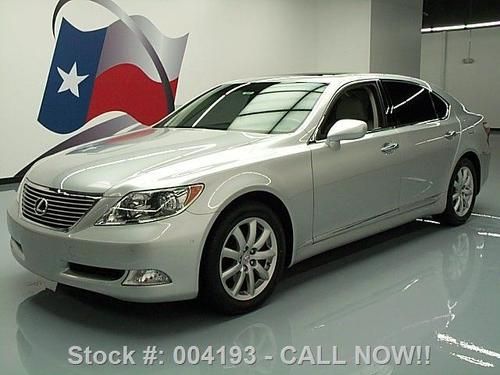 2007 lexus ls460 l leather sunroof nav rear cam 48k mi  texas direct auto