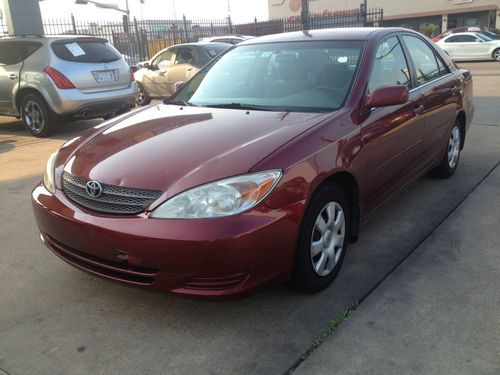 2002 toyota camry le 2.4l 99k miles nonsmoker great car selling cheap no reserve