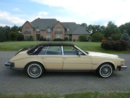 1982 cadillac seville luxury sedan 4-door 4.1l, one owner