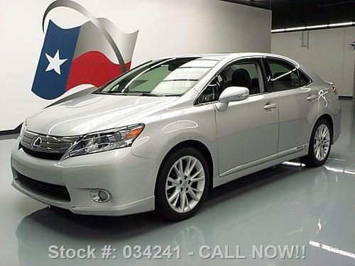 2010 lexus hs250h hybrid sunroof nav rear cam 18's 45k texas direct auto