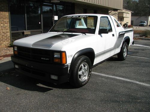 1989 dodge dakota shelby standard cab pickup 2-door 5.2l