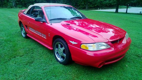 1994 ford mustang cobra convertible pace car