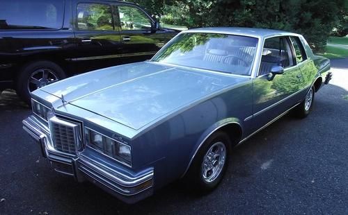 50,000 low miles 1979 pontiac grand prix  two tone great gas mileage!