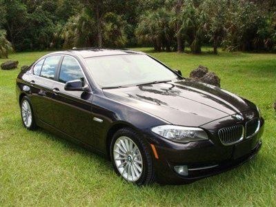 2011 bmw 535i,bmw warranty &amp; free maintenance,1-owner,carfax certified,navi,nr