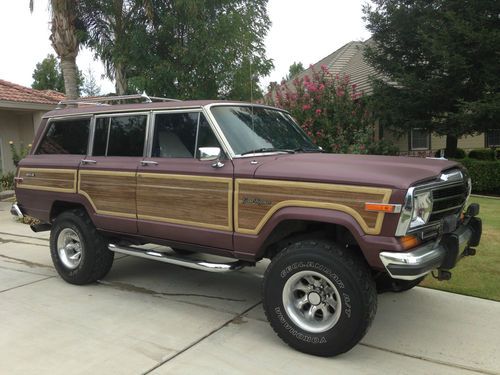1991 jeep grand wagoneer-final edition