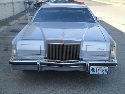 Garage find 1979 lincoln cont. mark v collector ed. signature car 2-door 400ci