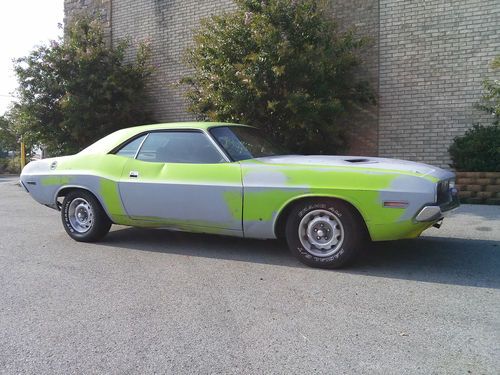 1970 dodge challenger r/t 440 six pack