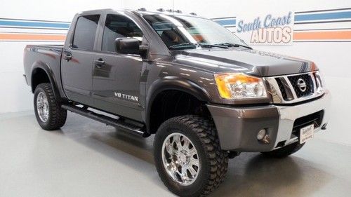 Nissan titan se, lift, 20 inch wheels, loaded, warranty!!  we finance!!