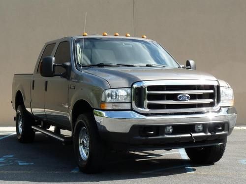 ~~04~ford~f-350~srw~xlt~diesel~crew~short~bed~auto~4x4~nice~no~reserve~~