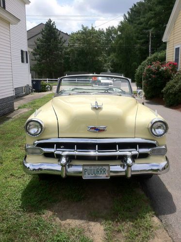 1954 CHEVY BEL AIR CONVERTIBLE -ALL ORIGINAL, US $28,000.00, image 2