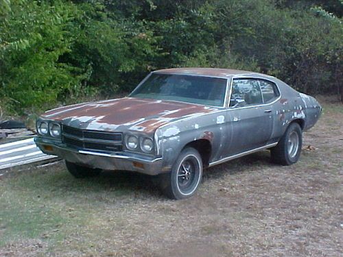 1970 chevelle protect-o-plate 350 4 speed car chevrolet malibu 2 door