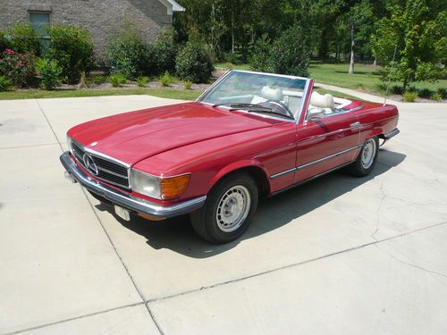 Mercedes benz 450 sl roadster