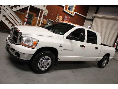 6spd 2006 ram 3500 diesel manual mega cab 5.9l sb cummins srw not 4x4