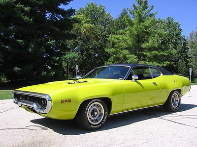 Free shipping 1971 plymouth roadrunner clone w/ factory a/c! 383 4 barrel!
