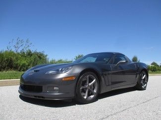 Corvette grand sport leather targa top 6 speed low miles like new clan car