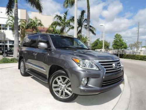 2013 lexus lx570 nav rear entertainment low miles