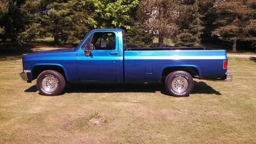 1985 chevy gmc scottsdale 2x4 pick up c10 real nice truck super clean