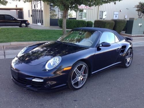 2008 porsche 911 carrera turbo convertible 997 damaged wrecked rebuildable 08 !!