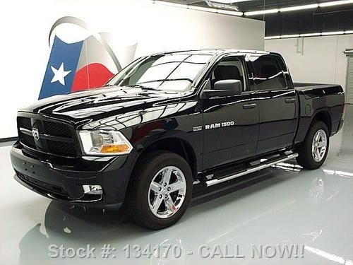 2012 dodge ram 4x4 express crew hemi 20" wheels 36k mi texas direct auto