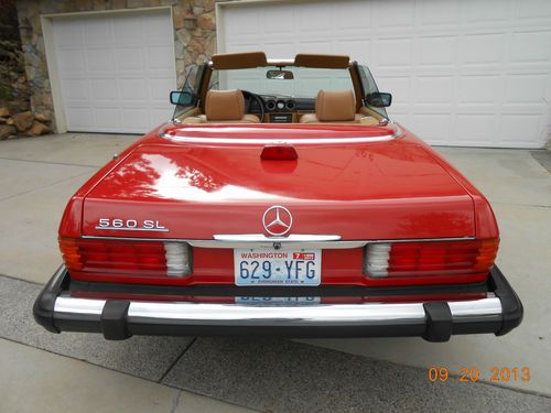 1987 Mercedes 560 SL, US $12,000.00, image 3