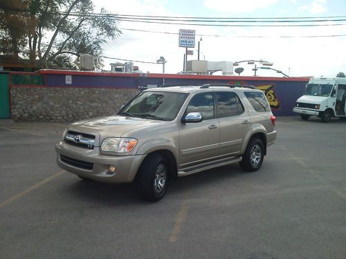 2007 toyota sequoia limited sport utility 4-door 4.7l