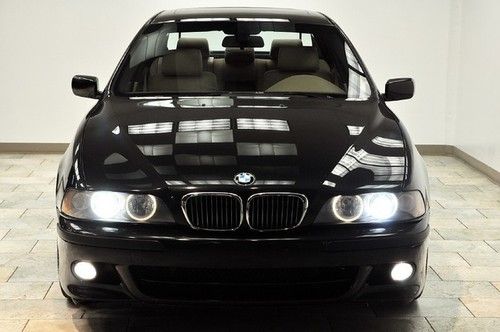 2003 bmw 540i sport sedan 6 speed 1-owner ext warranty low miles