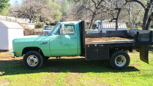 Dodge flat bed