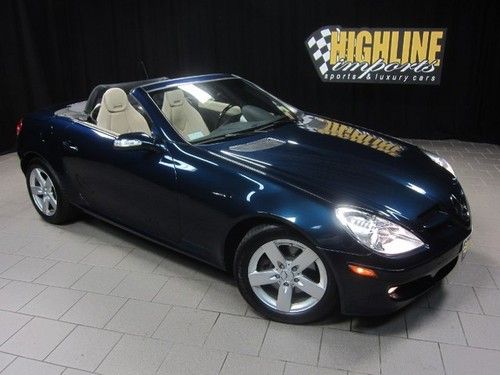 2006 mercedes slk280 convertible, wood trim, pristine 1-owner car, clear carfax