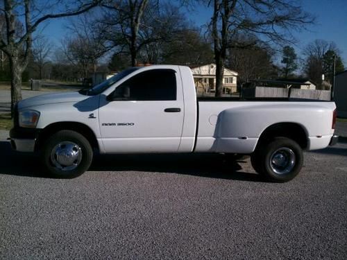 2006 dodge ram 3500 5.9l manual trans 2wd 155,542 miles gooseneck hitch