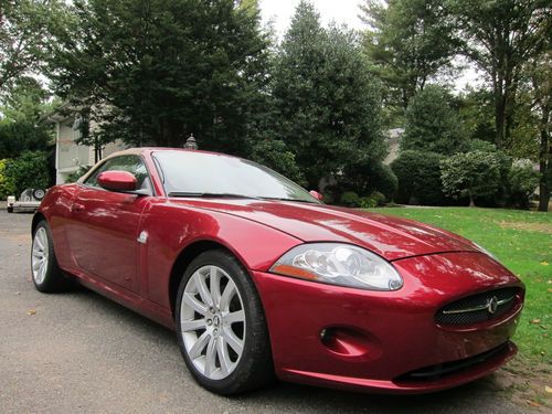 Jaguar xk convertible 2007 low mileage priced to sell! sharp!!