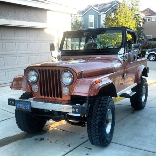 1982 jeep cj7 limited 4x4 ca no rust classic original restored lifted video tour