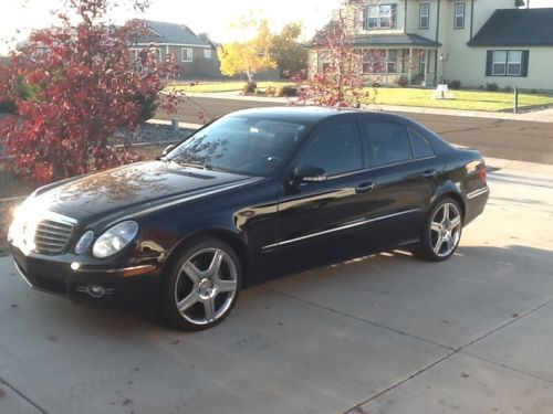 2007 mercedes e550  amg