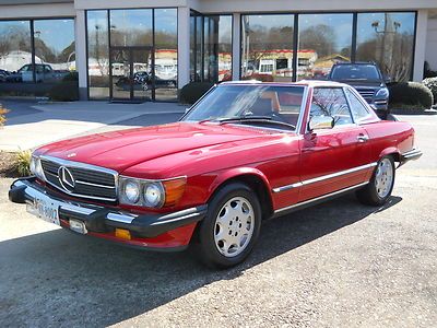 560sl sl hard top convertible 88 v8