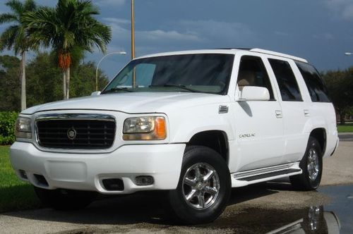 2000 cadillac escalade 4wd 82k clean carfax!! low buy it now!!