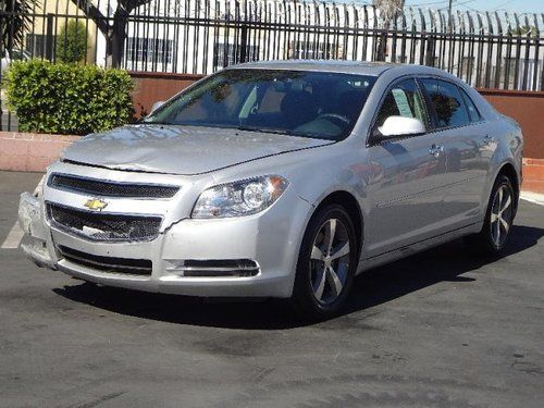 2012 chevrolet malibu lt1 damaged salvage runs! economical only 23k miles l@@k!!