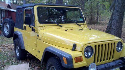 2000 jeep wrangler se sport utility 2-door 2.5l mint