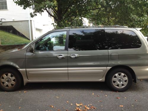 2003 kia sedona ex mini passenger van 5-door 3.5l - 69k miles 1-owner