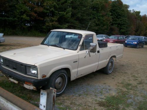 Rough ugly rusty diesel deisel mazda b series truck see pics 1 owner truck