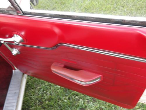 1964 Ford Fairlane 500 4.7L 4 dr White exterior Red interior, US $3,850.00, image 9
