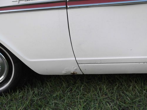 1964 Ford Fairlane 500 4.7L 4 dr White exterior Red interior, US $3,850.00, image 16